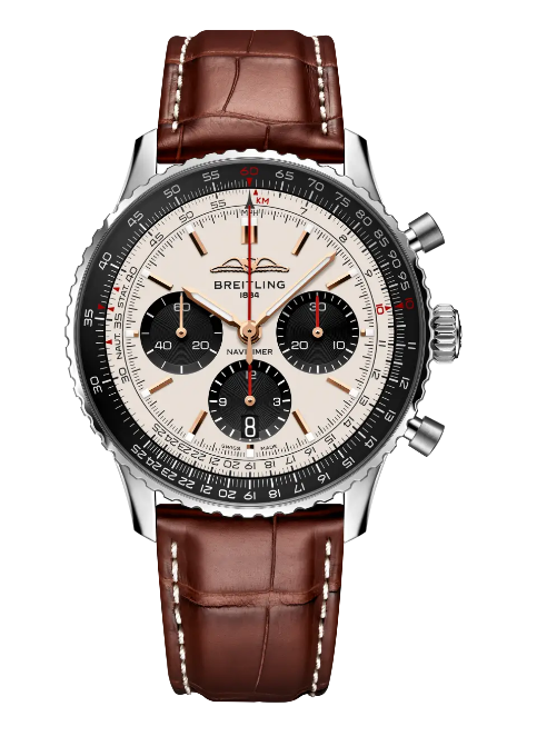 Review Breitling Navitimer B01 Chronograph 43 Replica Watch AB01381E1G1P1